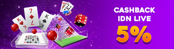 CASHBACK IDNLIVE