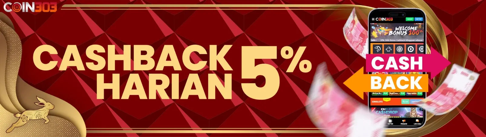 CB harian 5%