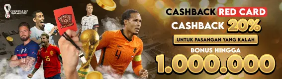 CASHBACK RED CARD PIALA DUNIA