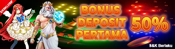 PROMO Deposit 50%
