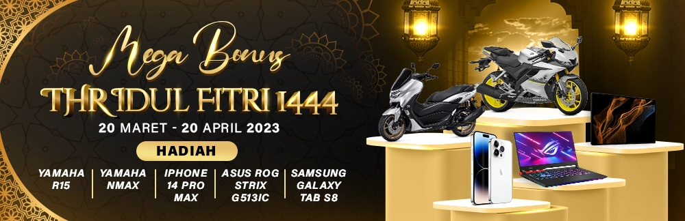 Mega Bonus THR IDUL FITRI 1444 H