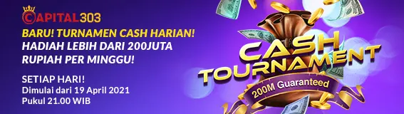 Cash Tournaments tanggal 19 April