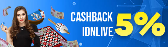 CASHBACK IDNLIVE