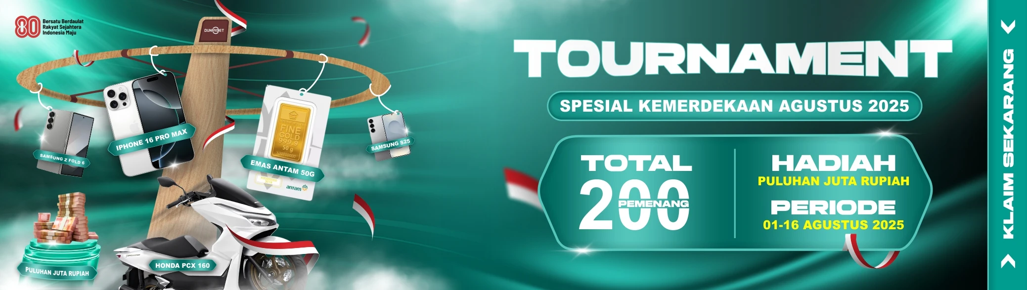 TOURNAMENT SLOT SPECIAL KEMERDEKAAN