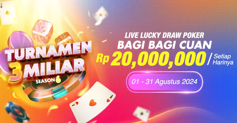 LIVE DRAW POKER SEASON 6