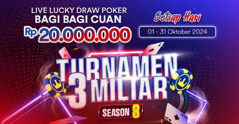 LIVE UNDIAN POKER SEASON 8