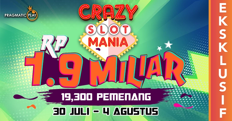 PP CRAZY SLOT MANIA 1,9 M