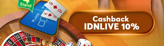 CASHBACK IDNLIVE