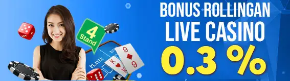 BONUS ROLLINGAN LIVE CASINO