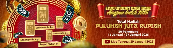 LIVE UNDIAN SPESIAL BAGI-BAGI ANGPAO IMLEK 2025 CEMESLOT