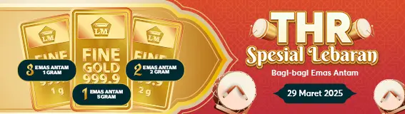 Promo Lebaran 2025 Berhadiah EMAS