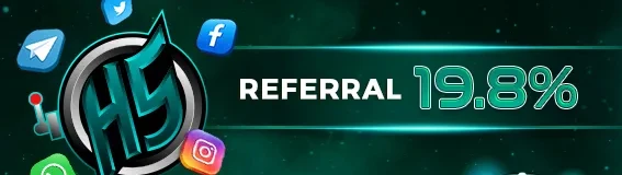 BONUS REFERRAL HOLYSLOTS88 20.8%