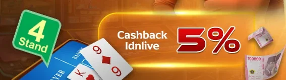 CASHBACK IDNLIVE