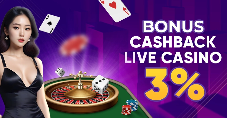 CASHBACK LIVECASINO