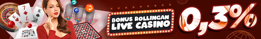 Rollingan live casino 0.3%