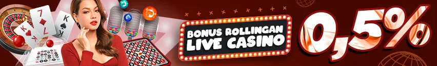 Rollingan live casino 0.5%