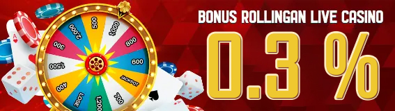 BONUS ROLLINGAN LIVE CASINO