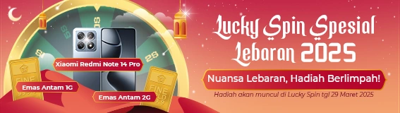 LUCKY SPIN LEBARAN