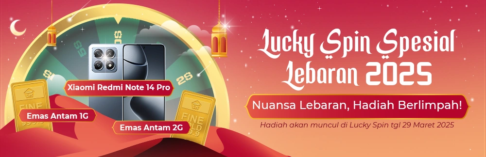 LUCKY SPIN LEBARAN