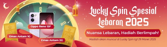 LUCKY SPIN LEBARAN