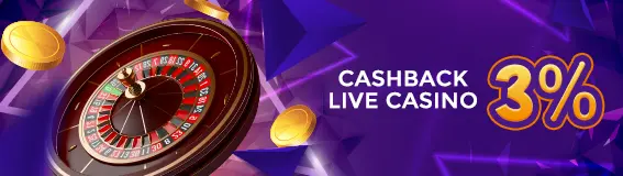 CASHBACK LIVE CASINO