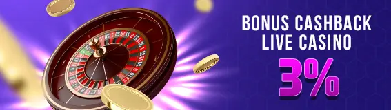 CASHBACK LIVE CASINO