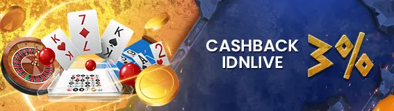 CASHBACK IDNLIVE