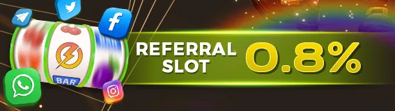 BONUS REFERRAL SLOT 0.8%