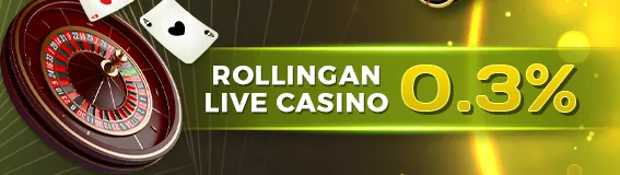 BONUS ROLLINGAN LIVE CASINO