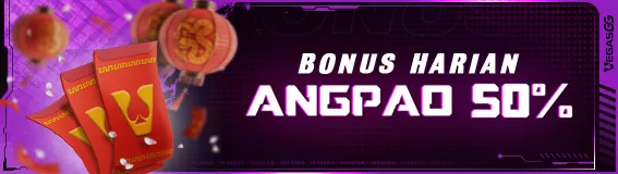 BONUS ANGPAO HARIAN 50%