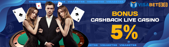 Bonus Cashback Live Casino 5%